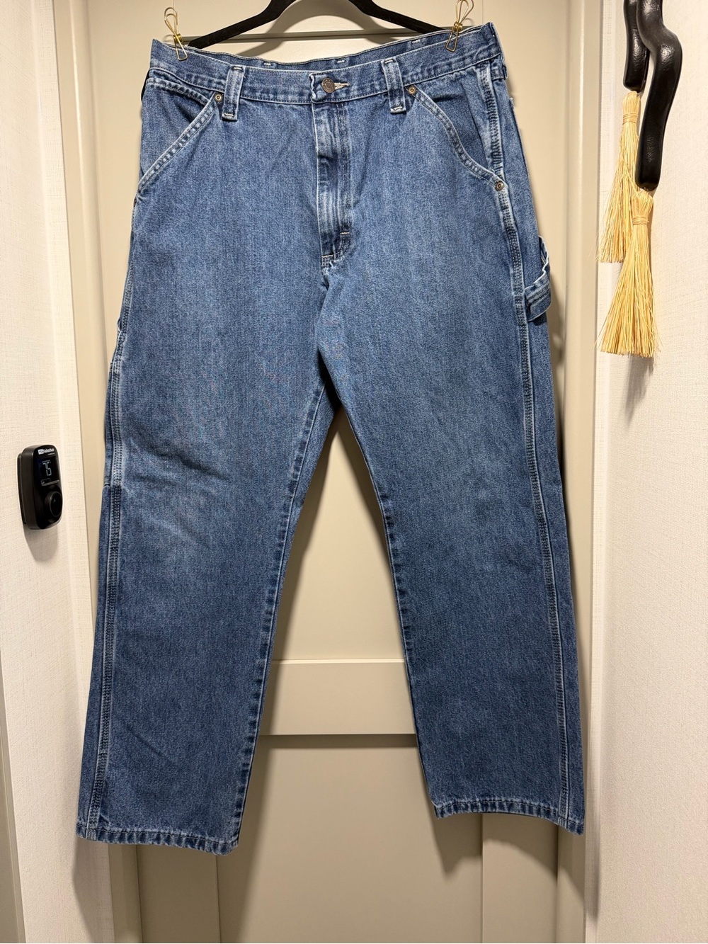 Wrangler Men's Relaxed Fit Jeans - Blue Denim